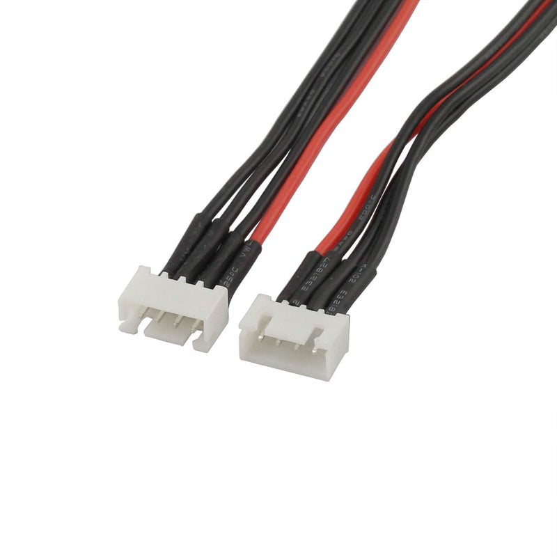 RuiLing 2pcs 15cm JST-XH 3S LiPo Balance Power Cable Connector 22AWG Extended Charging Wire Male Female Plug for RC Drone FPV Quadcopter Rechargeable Lipo Battery Charger DIY - Image 4